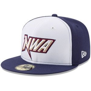Men's 7 1/4 Northwest Arkansas Naturals New Era Navy White Alternate 59FIFTY